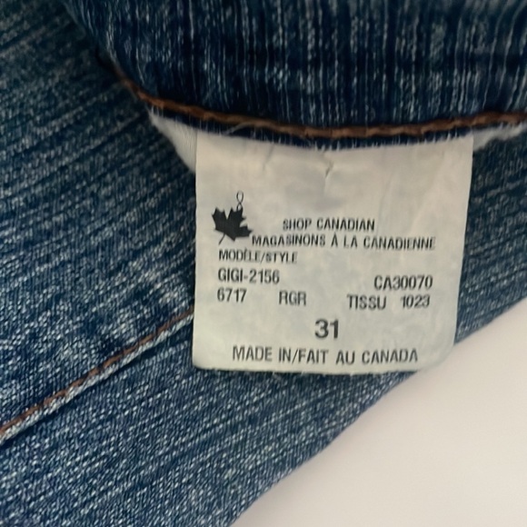 Lois Jeans Gigi Slim Straight Leg Made in Canada - Picture 7 of 12